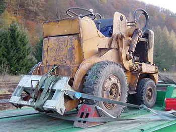 Hier sehen Sie bald wieder historische Baumaschinen