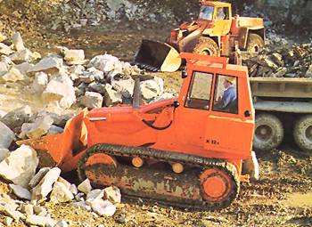 Hier sehen Sie bald wieder historische Baumaschinen