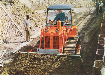 Hier sehen Sie bald wieder historische Baumaschinen