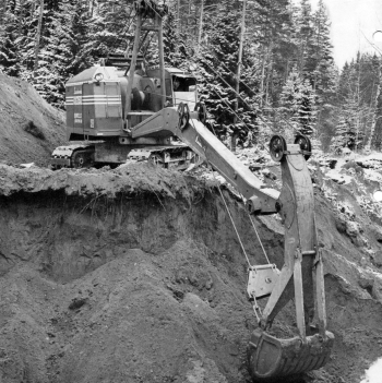 Hier sehen Sie bald wieder historische Baumaschinen