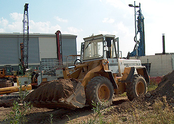 Hier sehen Sie bald wieder historische Baumaschinen