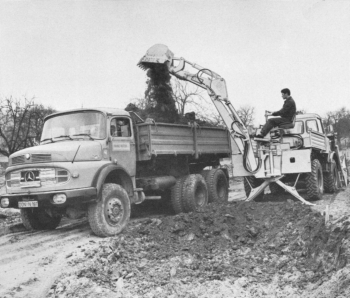 Hier sehen Sie bald wieder historische Baumaschinen