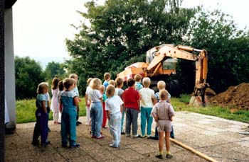 Hier sehen Sie bald wieder historische Baumaschinen