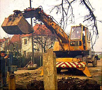 Hier sehen Sie bald wieder historische Baumaschinen