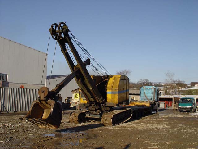 Hier sehen Sie bald wieder historische Baumaschinen