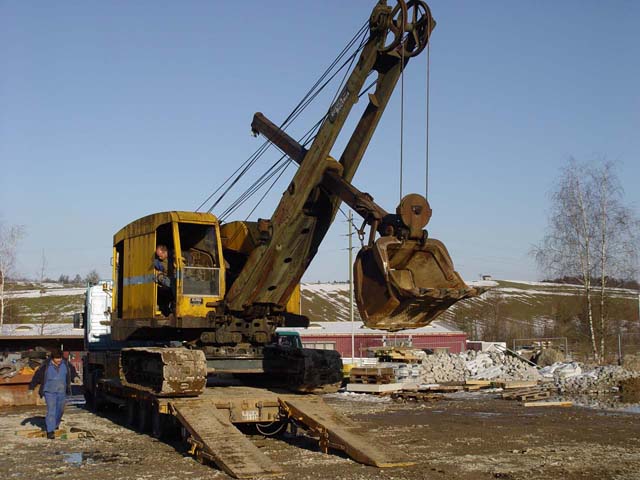 Hier sehen Sie bald wieder historische Baumaschinen