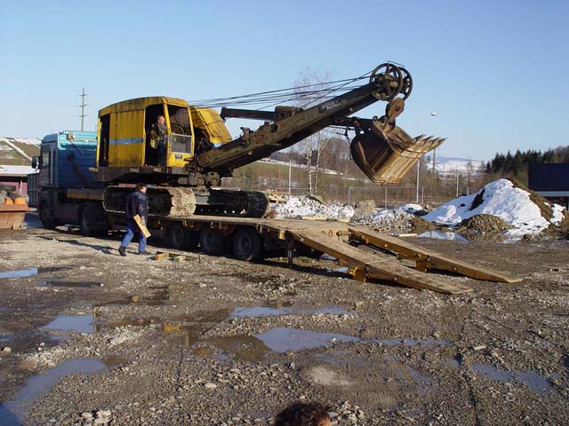 Hier sehen Sie bald wieder historische Baumaschinen