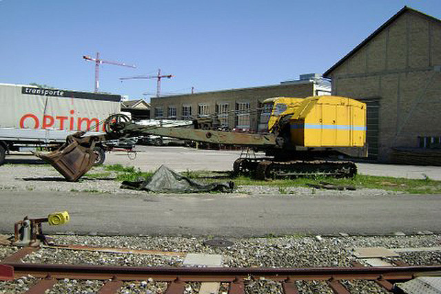 Hier sehen Sie bald wieder historische Baumaschinen