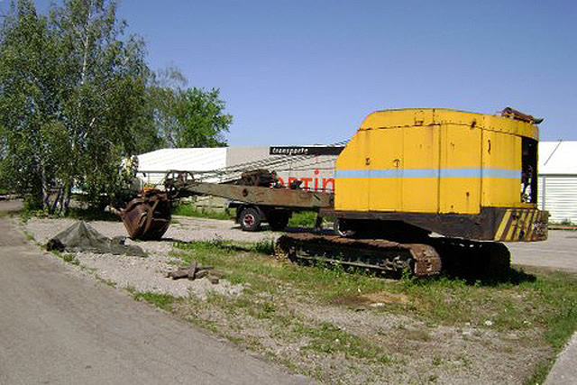 Hier sehen Sie bald wieder historische Baumaschinen