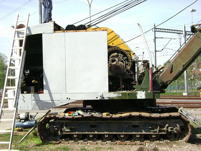 Hier sehen Sie bald wieder historische Baumaschinen