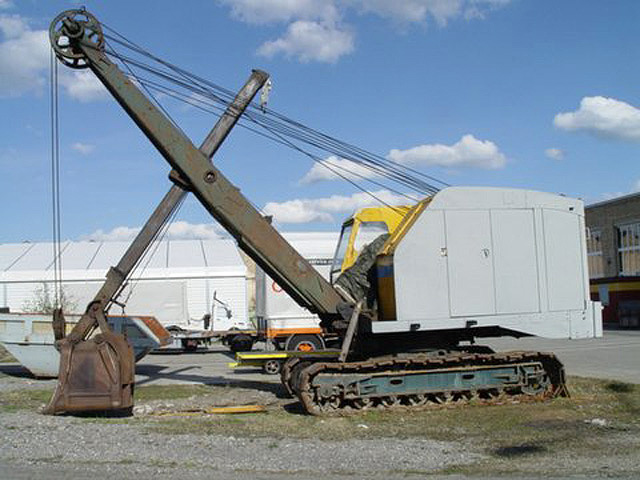 Hier sehen Sie bald wieder historische Baumaschinen