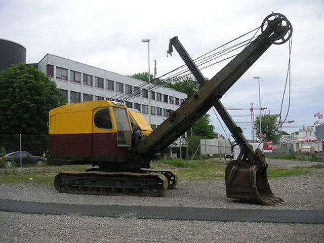 Hier sehen Sie bald wieder historische Baumaschinen