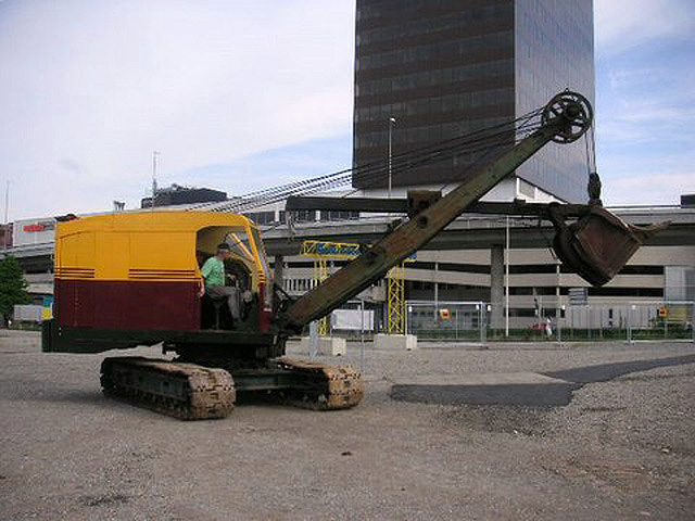 Hier sehen Sie bald wieder historische Baumaschinen