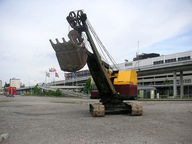 Hier sehen Sie bald wieder historische Baumaschinen