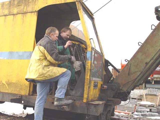 Hier sehen Sie bald wieder historische Baumaschinen