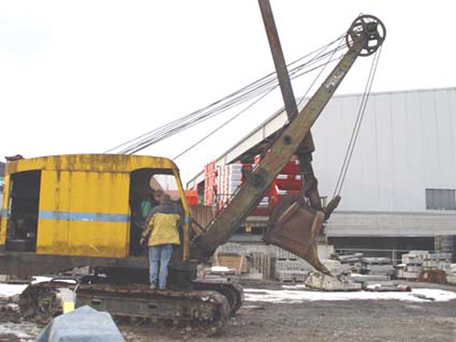 Hier sehen Sie bald wieder historische Baumaschinen