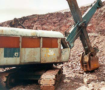 Hier sehen Sie bald wieder historische Baumaschinen